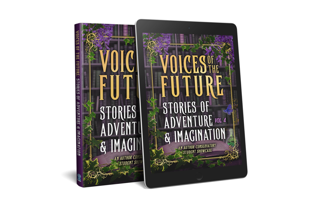 Voices of the Future: Stories of Adventure & Imagination Cover (Ebook and Physical Book)